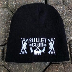 (Size: One Size) New Japan Pro-Wrestling Bullet Club with Skull logo Beanie